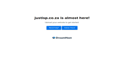 Desktop Screenshot of justisp.co.za