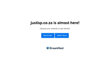 Tablet Screenshot of justisp.co.za